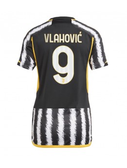 Juventus Dusan Vlahovic #9 Heimtrikot für Frauen 2023-24 Kurzarm